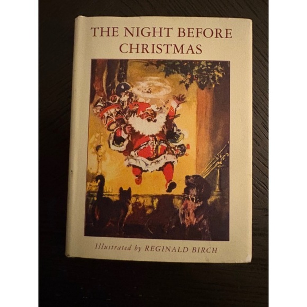 The Night Before Christmas Clement C Moore Reginald Birch Harcourt Hardcover